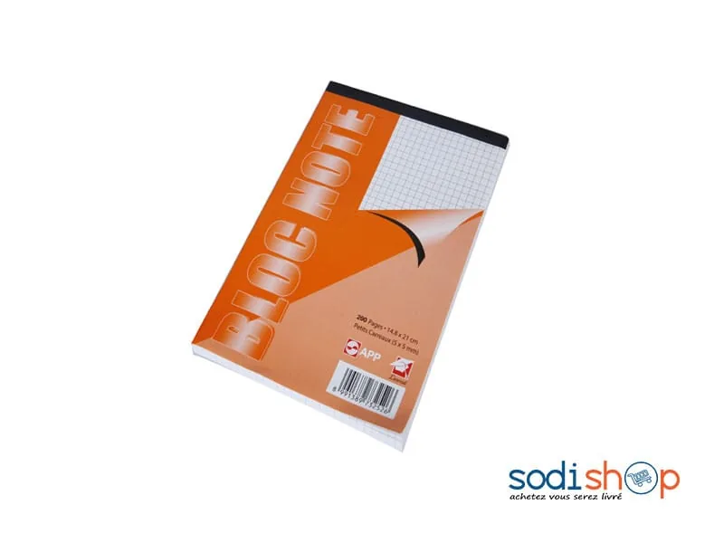 Bloc note PM simple A5