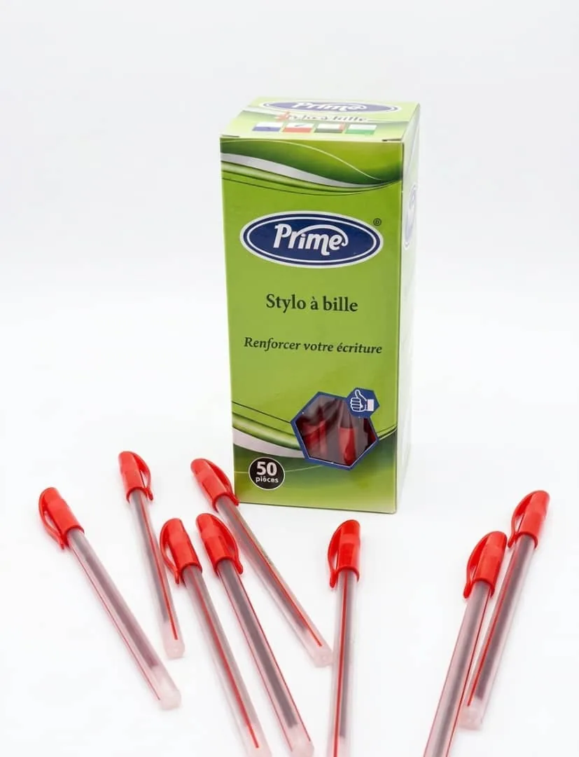 BOITE STYLO PRIME ROUGE
