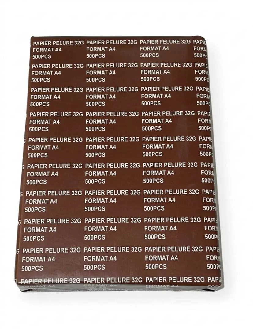 PAQUET PAPIER PELURE