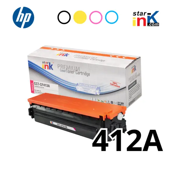 Cartouche Compatible 412A ROSE