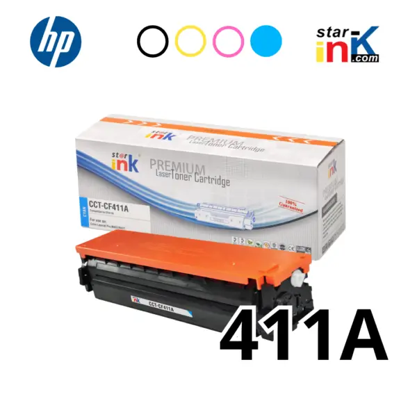 Cartouche Compatible 411A BLEU