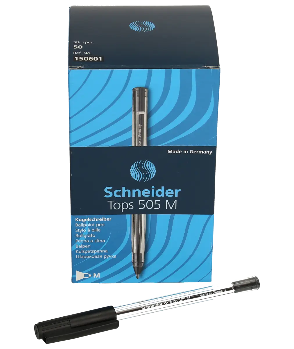 BOITE STYLO SCNEIDER NOIR