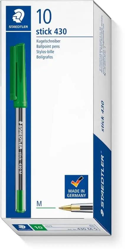 BOITE STYLO STADLER VERT