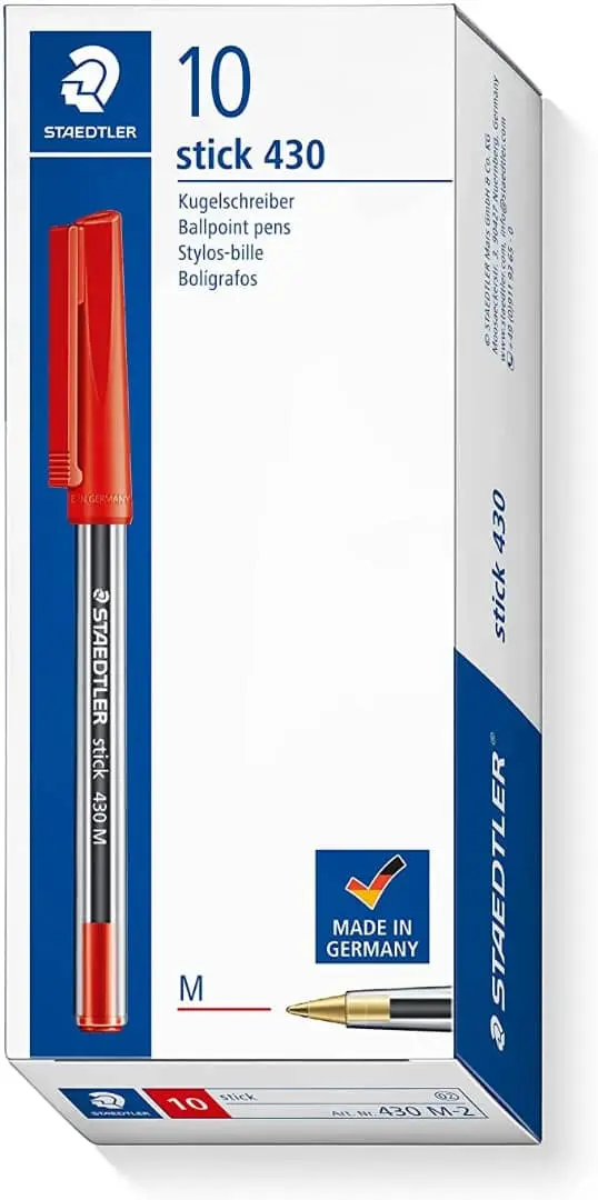 BOITE STYLO STADLER ROUGE