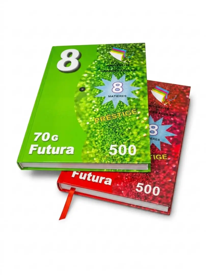CAHIERS 500P GF DUR multicouleur