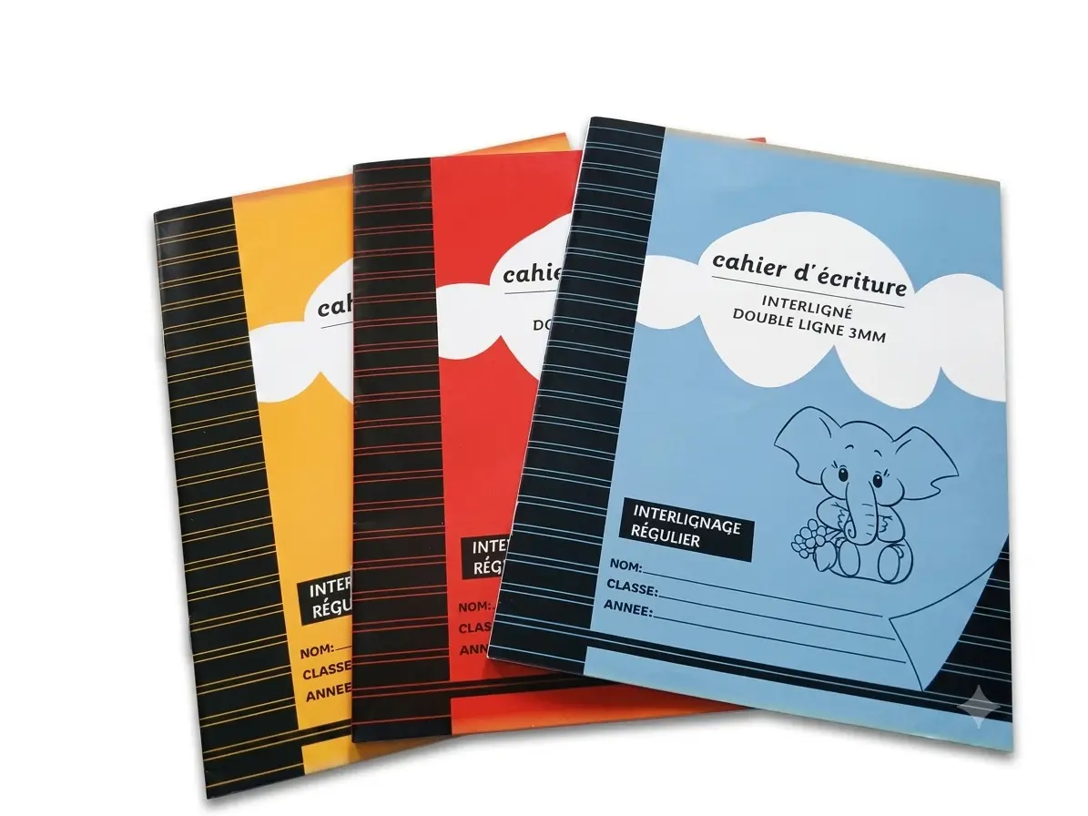 CAHIER DOUBLE LIGNE 3MM
