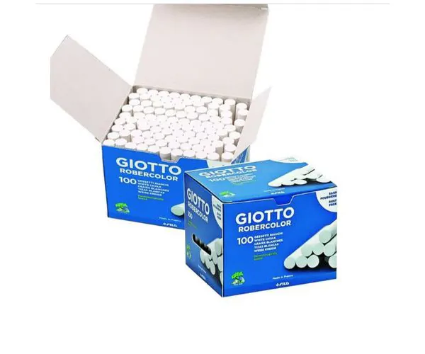 Boite Craie lisse Blanche GIOTTO