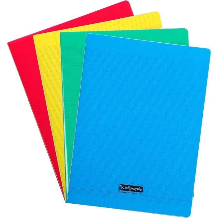 CAHIER Calligraphe 192 PAGES 21X29.7 (A4) POLYPRO