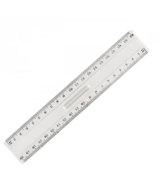 REGLE DOUBLE DECIMETRE plastic