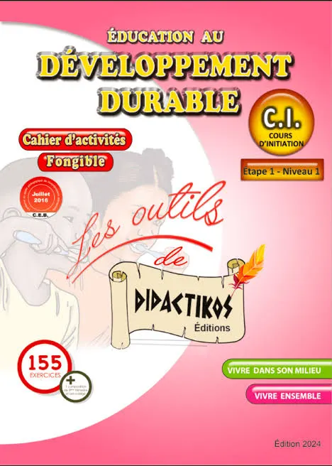 éducation au développement durable CI fongible cahier d'activité