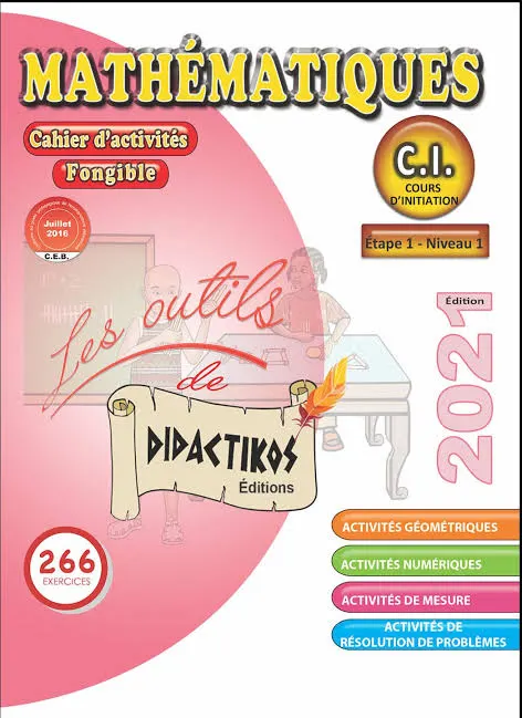 MATHEMATIQUE CI FONGIBLE cahier activité