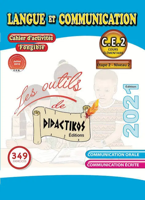 LANGUE ET COMMUNICATION CE2 fongible cahier d'activité
