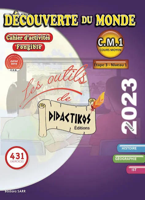 DECOUVERT DU MONDE CM1 fongible cahier d'activité