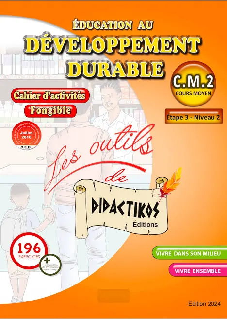 éducation au développement durable CM2 fongible cahier d'activité