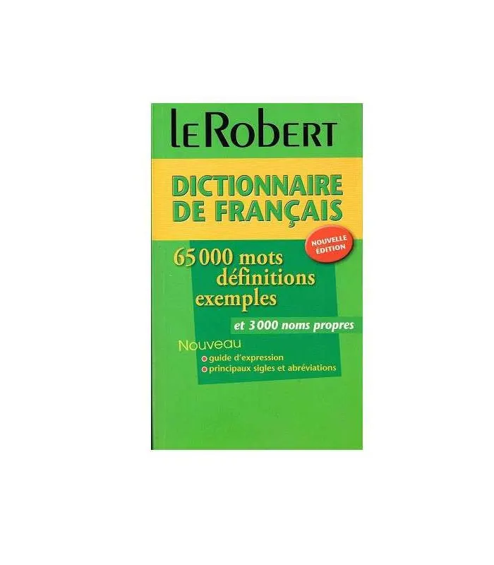 LE ROBERT DICTIONNAIRE FRANCAIS